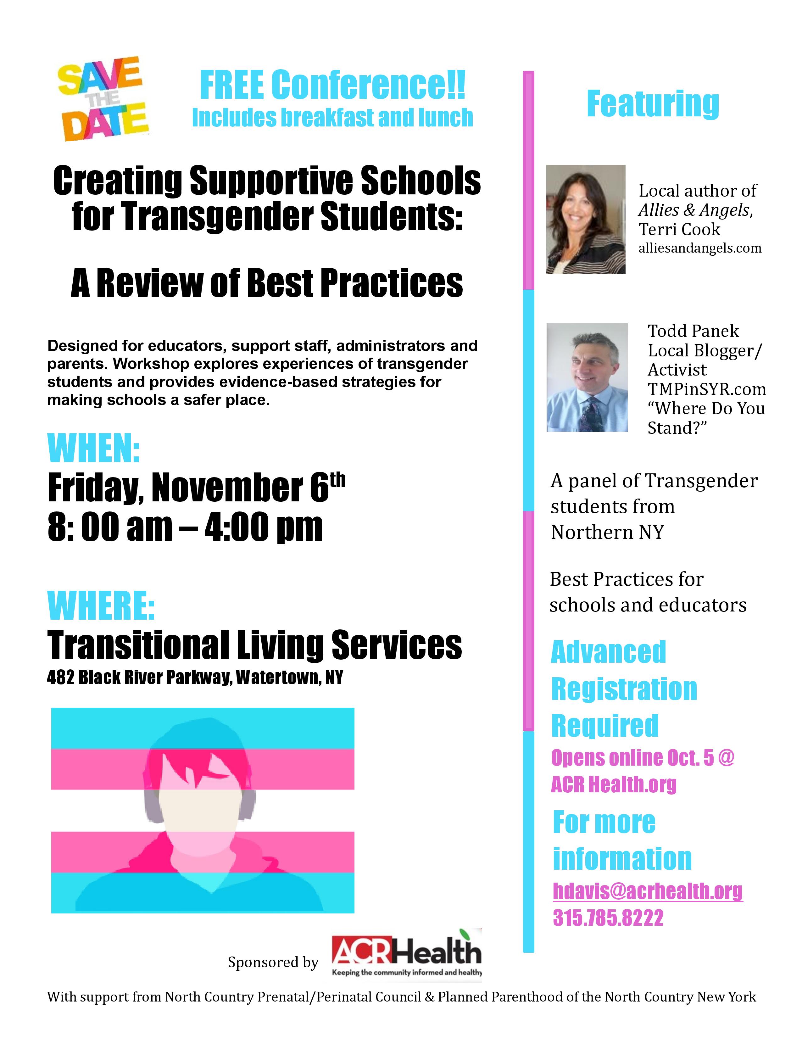 NNY Trans Conference Save the Date